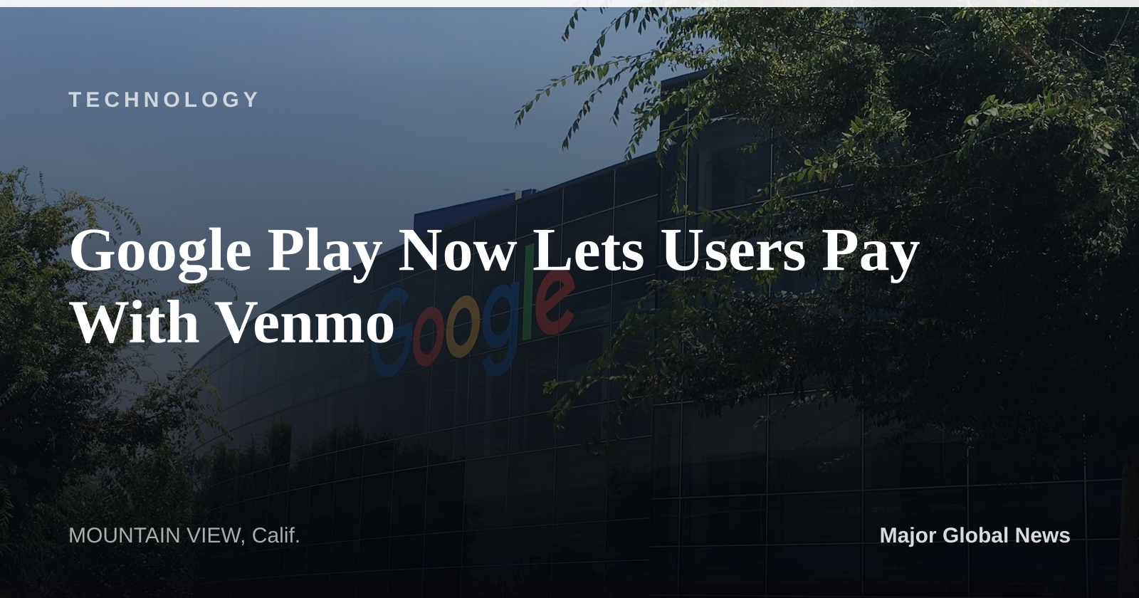 Google Play Now Lets Users Pay With Venmo