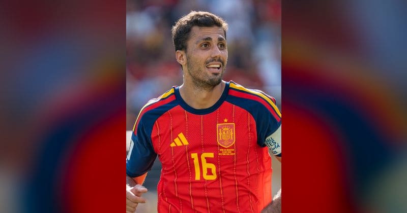 Rodri, Manchester City and Spain midfielder. File photo, 2026.