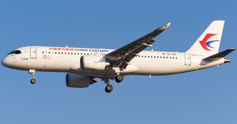 China's COMAC C919 Jet Makes First International Flight, Landing In Mongolia