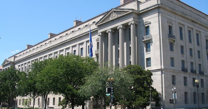 U.S. Department of Justice. File photo.