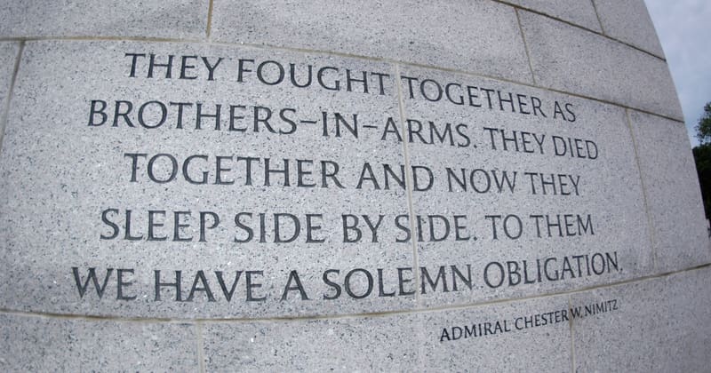 World War II Memorial. File photo, 2004.