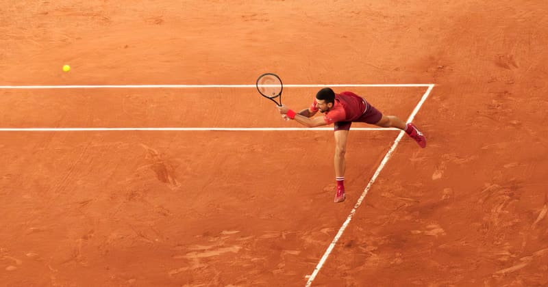 Novak Djokovic, professional tennis player, 24-time Grand Slam singles champion. File photo, 2024.