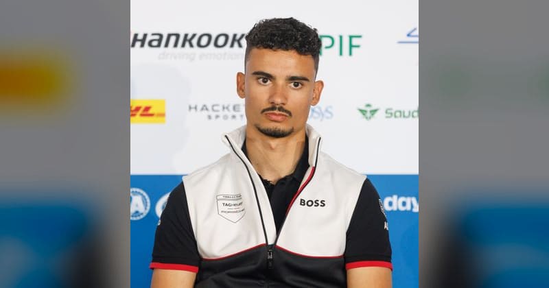 Pascal Wehrlein, Formula E driver for Porsche. File photo, 2024.