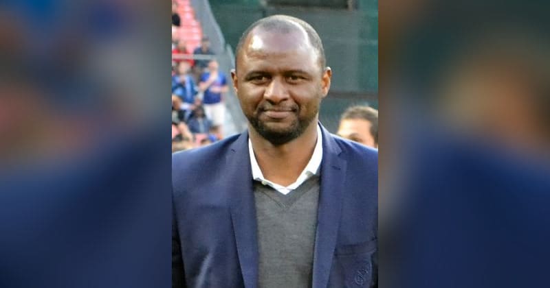 Patrick Vieira, Head coach of the Senegal national soccer team. File photo, 2016.